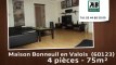 A vendre - maison - Bonneuil en Valois  (60123) - 4 pièces - 75m²