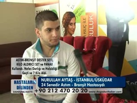 ASTIM - BRONŞİT RAHATSIZLIĞI VARDI ŞİFALI BİTKİLERİ KULLANDI