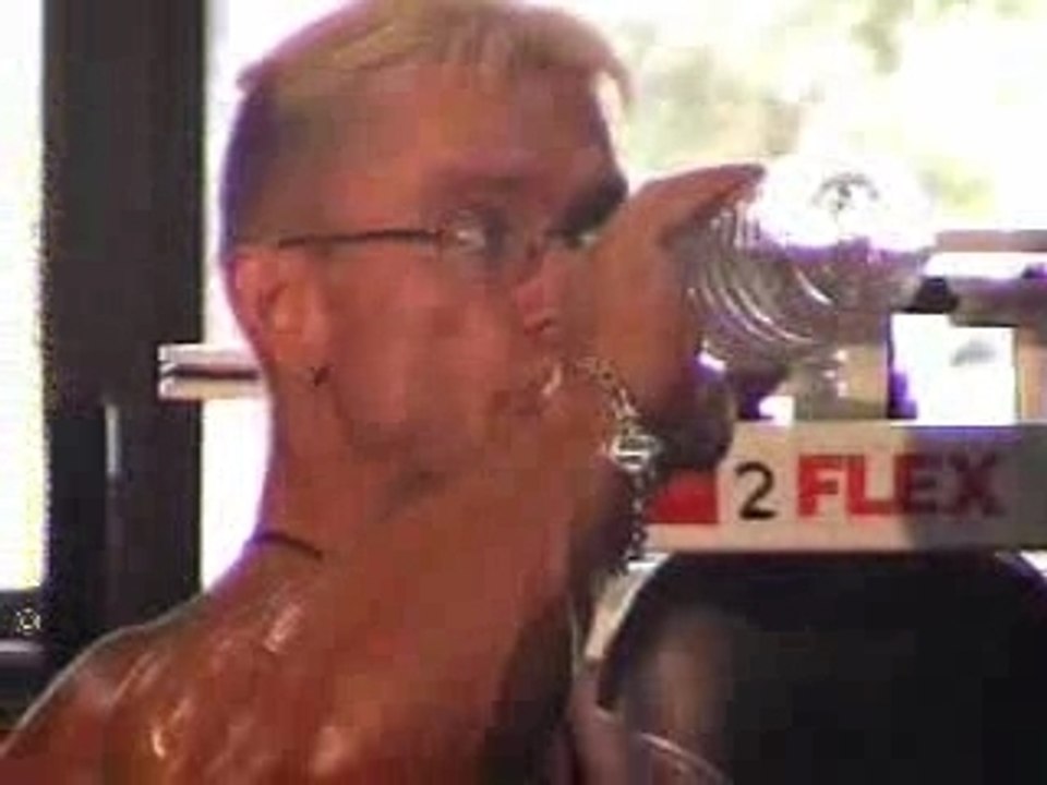 Lee Priest at Gold's in Vegas