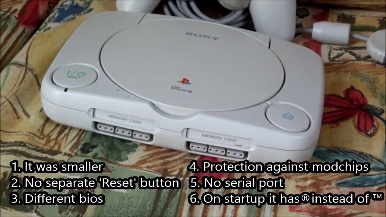 PSone | Playstation 1 slim | Ps1 slim review and overview