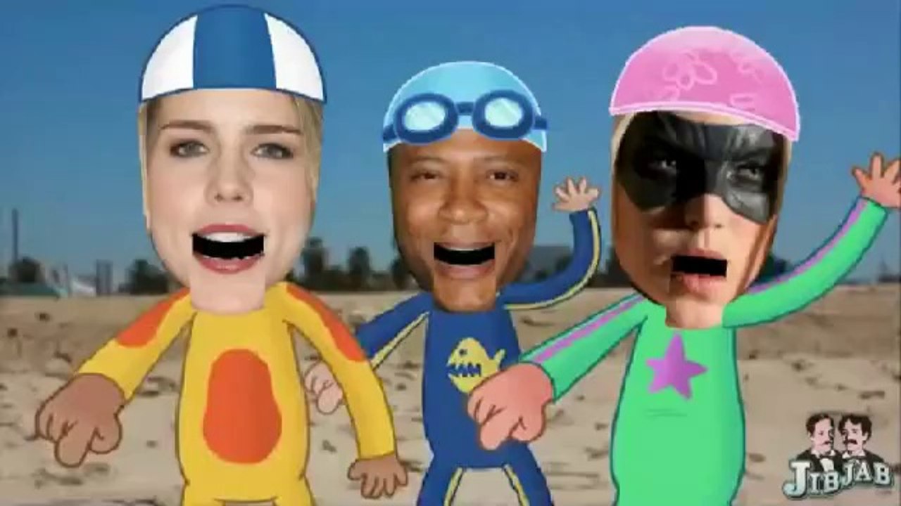 Team Arrow on the Beach