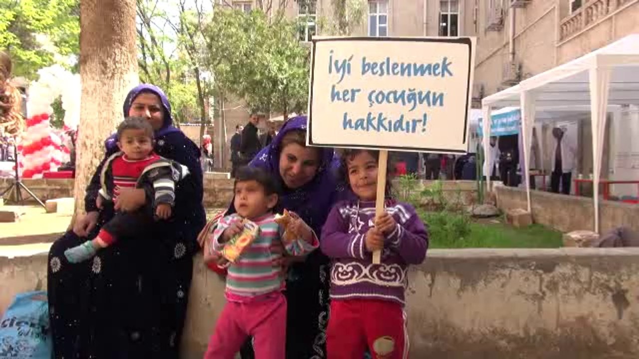 sanlıurfa çocuklarda iyi beslenme