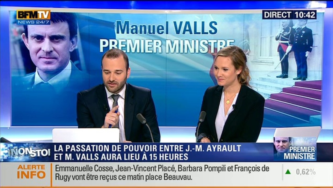 01/04/2014 Olivier Faure réagit à la nomination de Manuel Valls