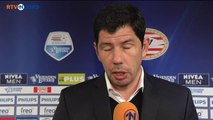 Reactie Erwin van de Looi na de wedstrijd tegen PSV - RTV Noord