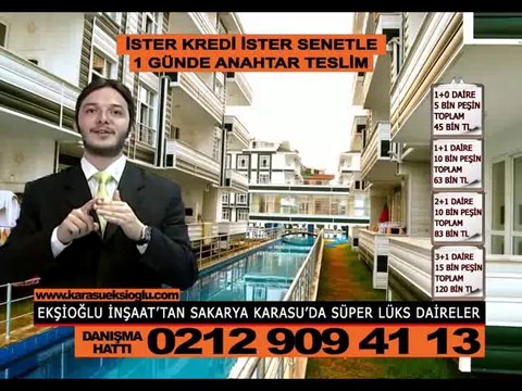 EKŞİOĞLU İNŞAAT KARASU REKLAM FİLMİ