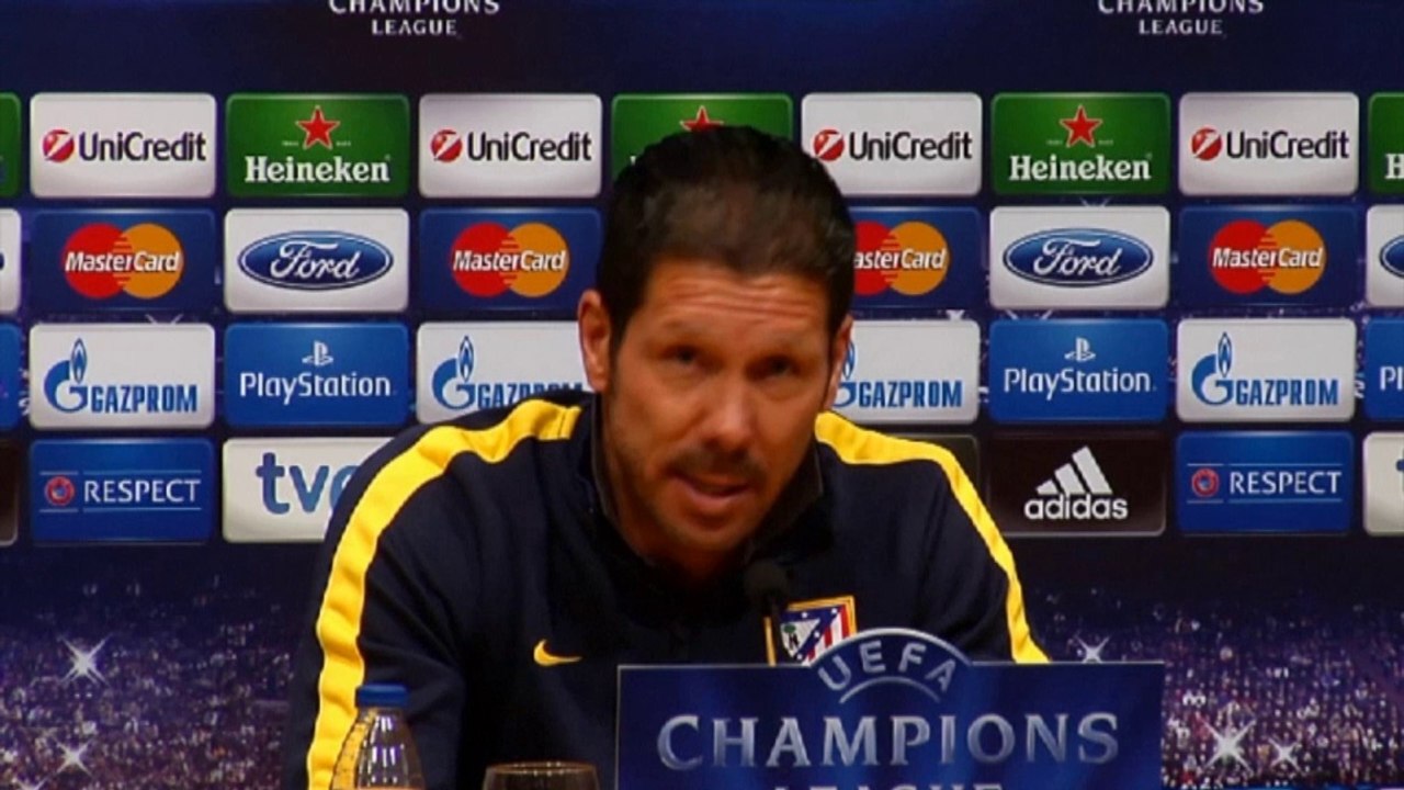 Simeone vor Barca: 'Werden alles raushauen!'