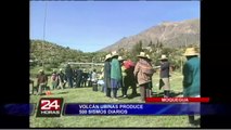 Moquegua: hasta 500 sismos diarios producen las explosiones del volcán Ubinas