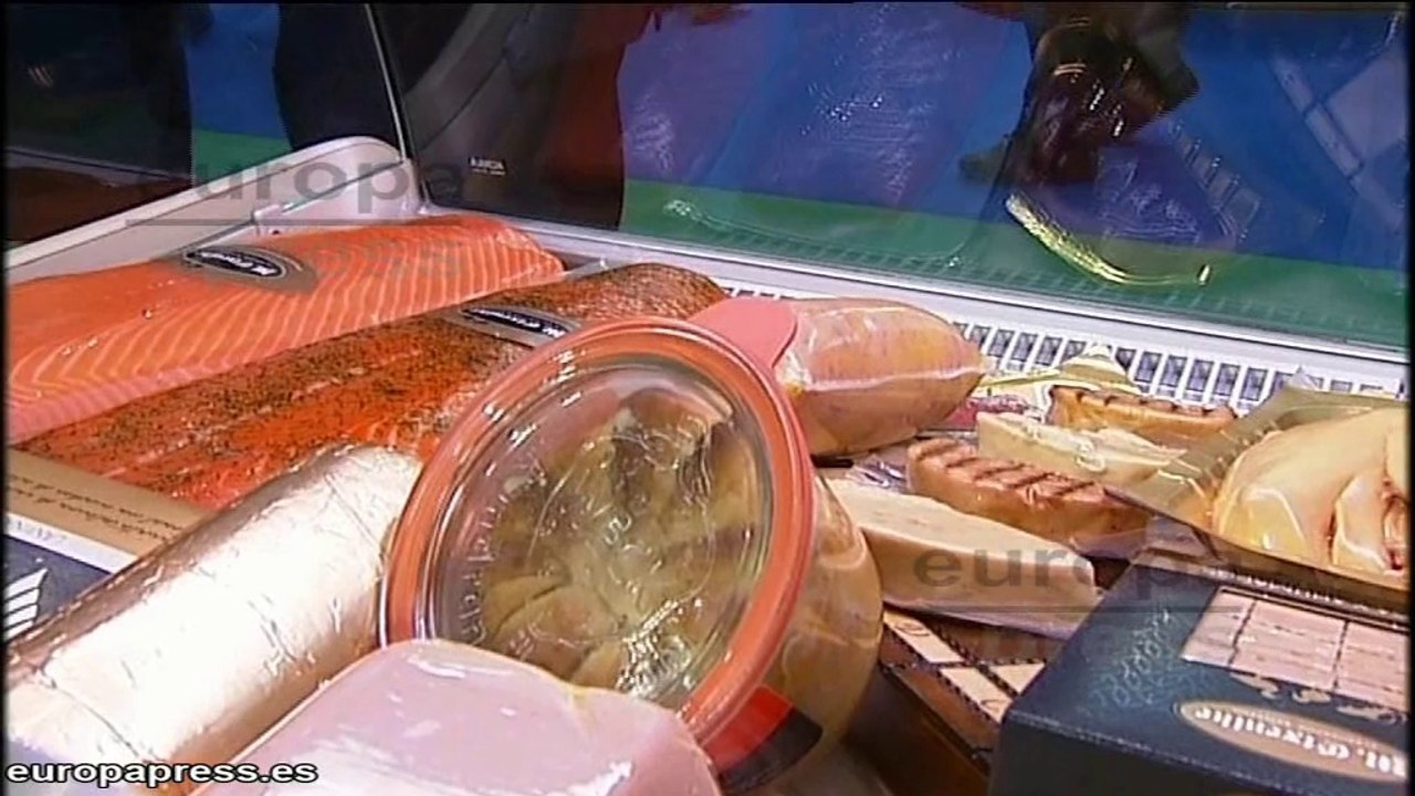 Barcina visita los stands de Navarra en Alimentaria