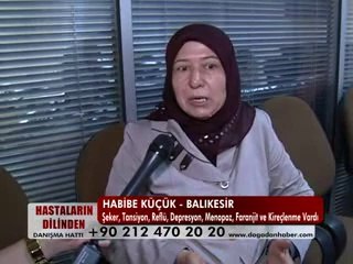 ŞEKER-TANSİYON-REFLÜ-DEPRESYON-MENOPOZ-FARANJİT-KİREÇLENME HASTALIKLARINDAN NASIL KURTULDU