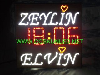 SAAT DERECE Led tabela