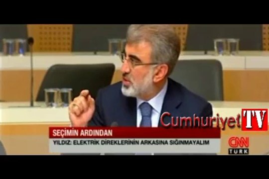 Enerji Bakanı Taner Yıldız: Trafoya kedi girdi