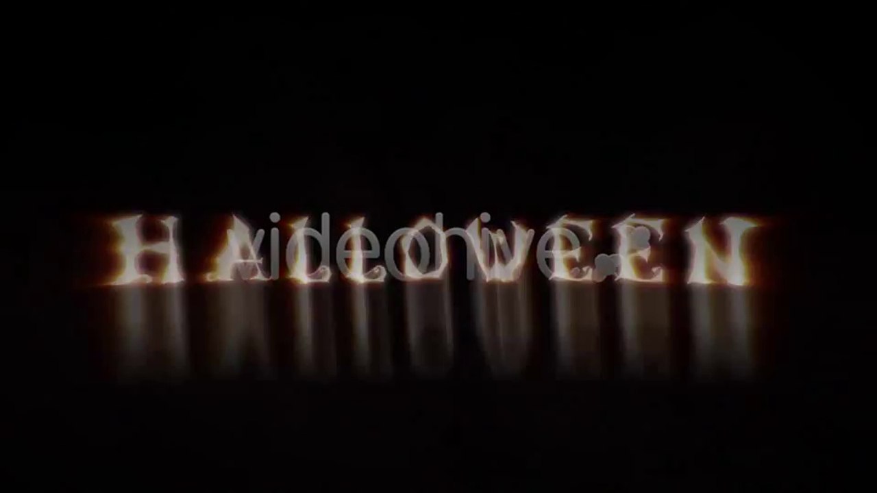 Cinematic Opening Halloween Version - After Effects Template