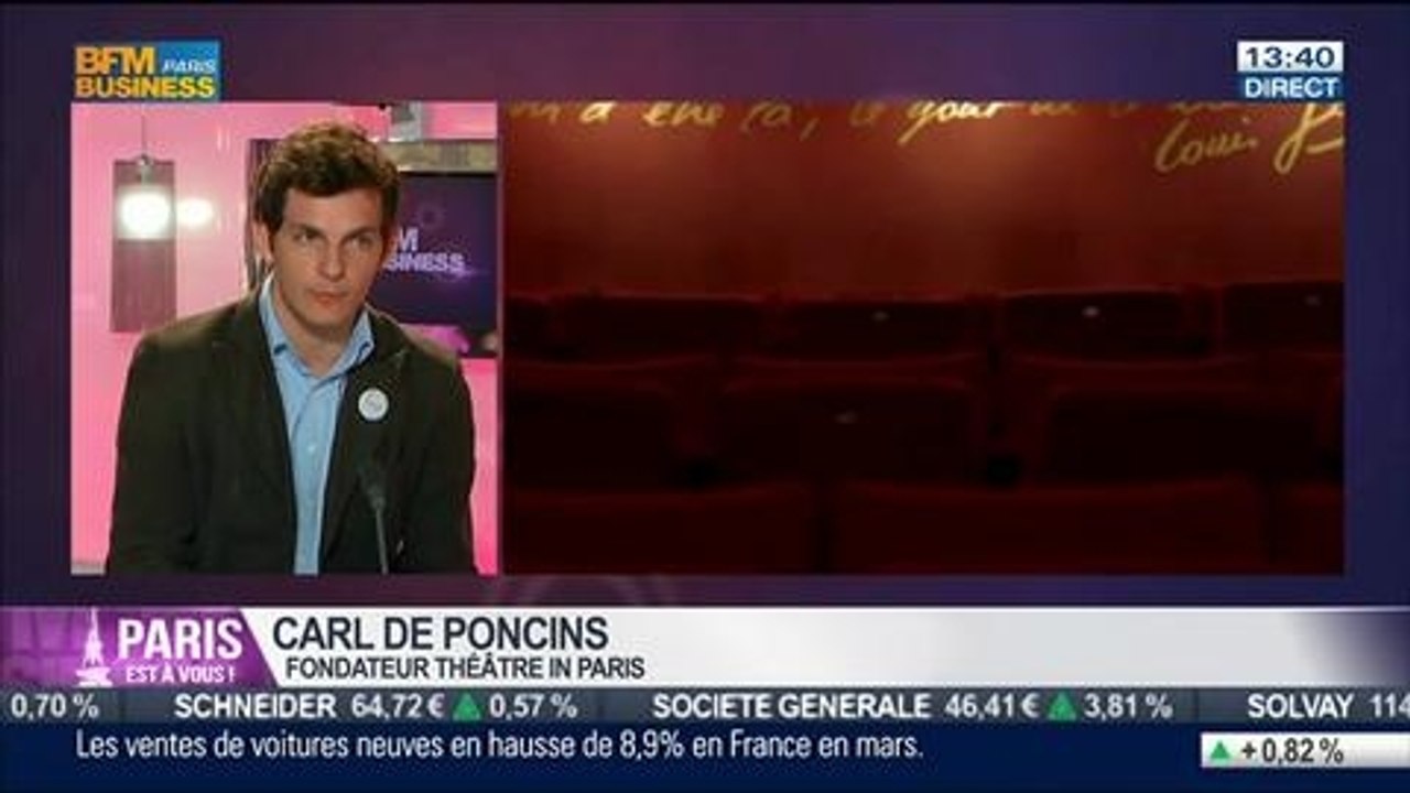 Made in Paris: Sedrik Allani, Parisianist et Carl de Poncins, Théâtre In Paris, dans Paris est à vous - 01/04