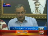 MQM press conference over extra judicial killings