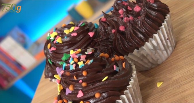 Recettes des Cupcakes au chocolat - 750 Grammes