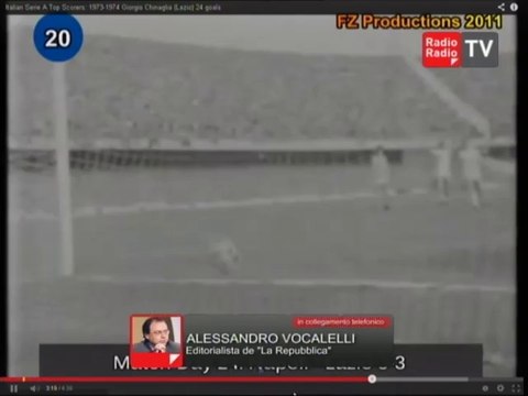 Rino Marchesi, Alessandro Vocalelli e Tony Damascelli ricordano Giorgio Chinaglia