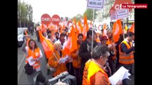 Quimper. 400 manifestants contre la souffrance au travail