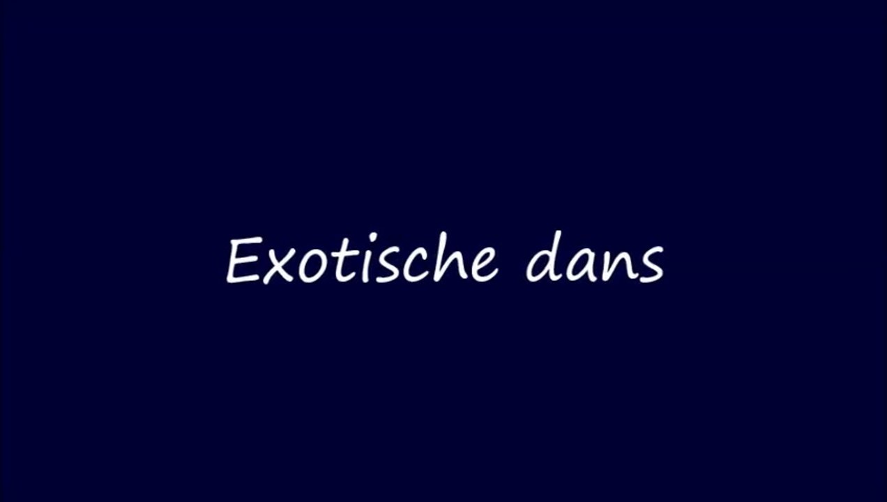 Exotische dans