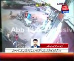 Karachi, Abbtakk News received Future Colony Bank robbery CCTV footage