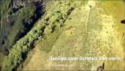 Kamyondan Paraşütle Atlayan Çılgınlar