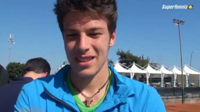 Da Supertennis le dichiarazioni Fabio Fognini-Gianluigi Quinzi (31 Marzo 2014)