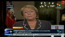 Detalla presidenta Bachelet reforma tributaria