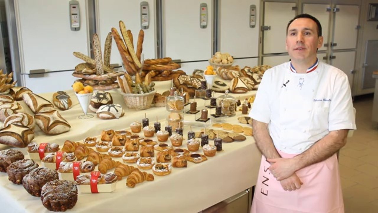 Bakery & Viennoiserie at ENSP by Sébastien Chevallier, Bakery MOF 2011