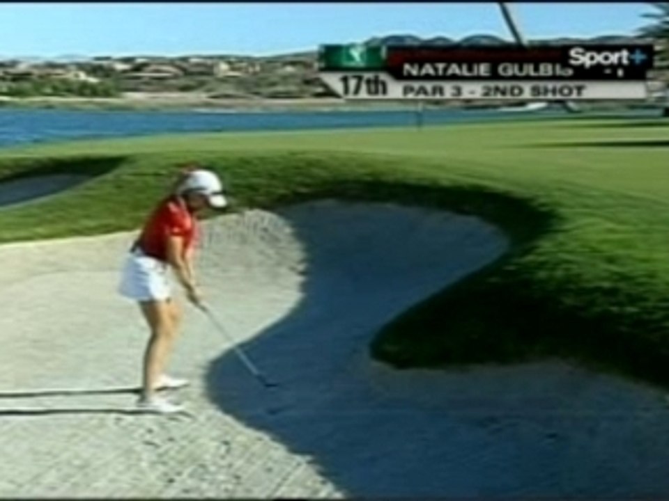 Natalie Gulbis par3 du 17 à Las Vegas