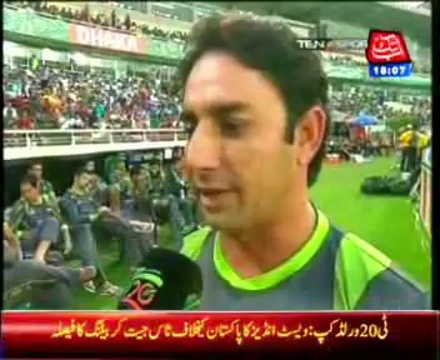 World T20 Saeed Ajmal talks
