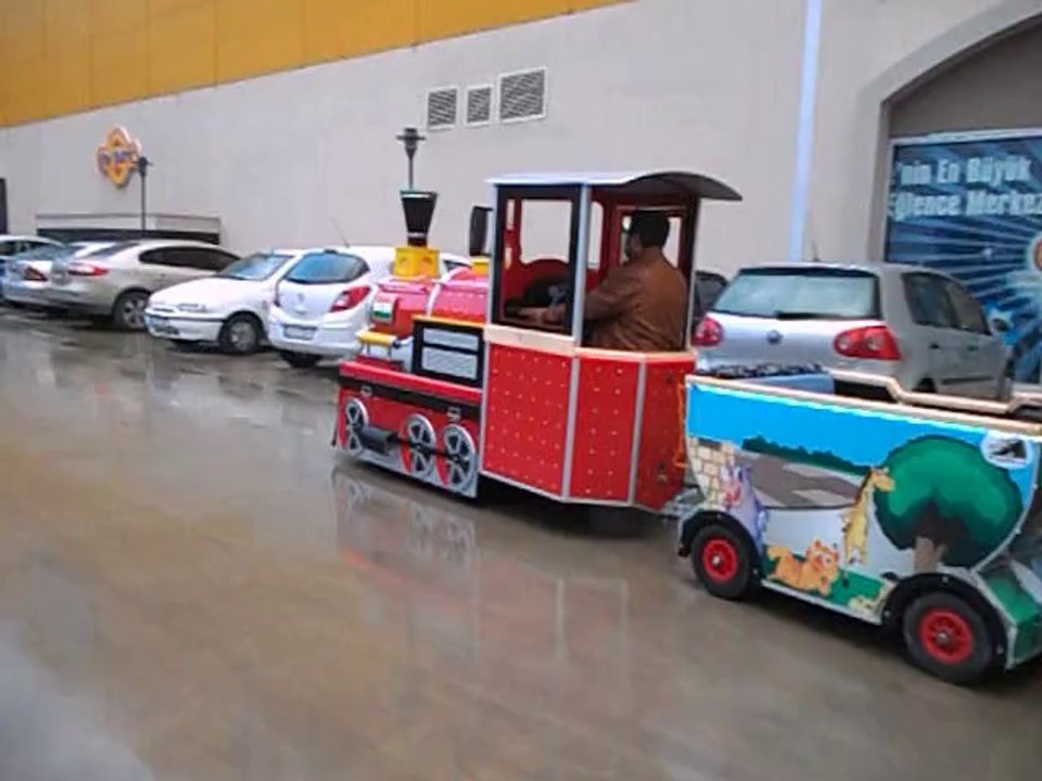 Amusement Tracklless Train - GARATREN -AKÜLÜ TREN