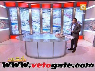 جابر القرموطي يبدأ الحلقة بأنقطاع الكهرباء