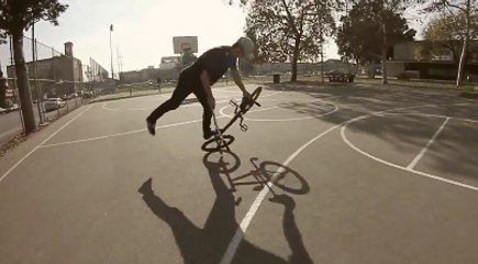 Insane BMX Flat - Kunstform Welcome The Fatland World Champion Adam Kun