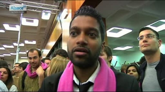 Municipales: les réactions des militants (Strasbourg)