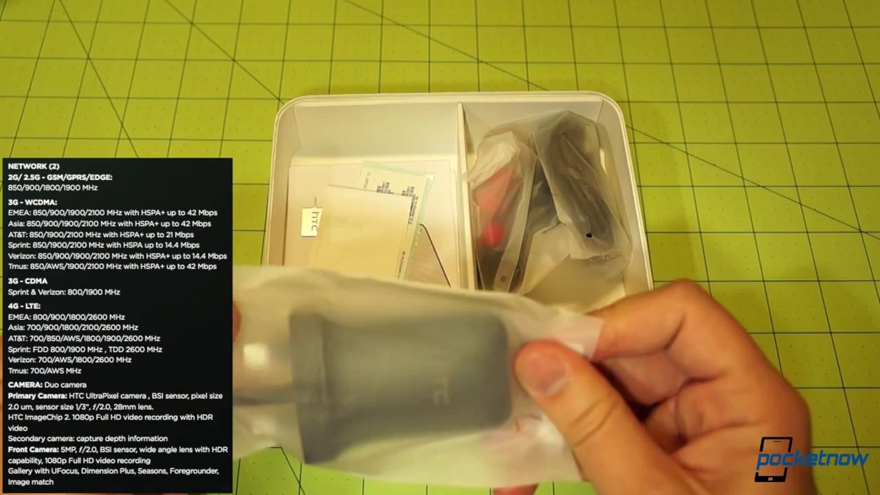 HTC One M8 Unboxing
