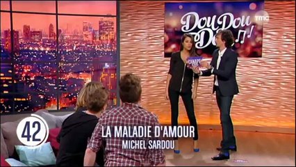 Karine Ferri - Canapé Quiz sur TMC - 13 mars 2014