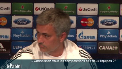 PSG-Chelsea. Mourinho: « L'expérience ne jouera pas un grand rôle »