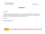 Turner Butler Testimonials & Reviews