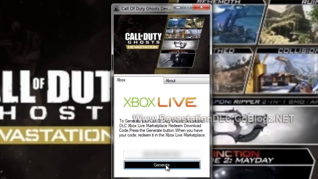 Get Call Of Duty Ghosts Devastation DLC Code for FREE