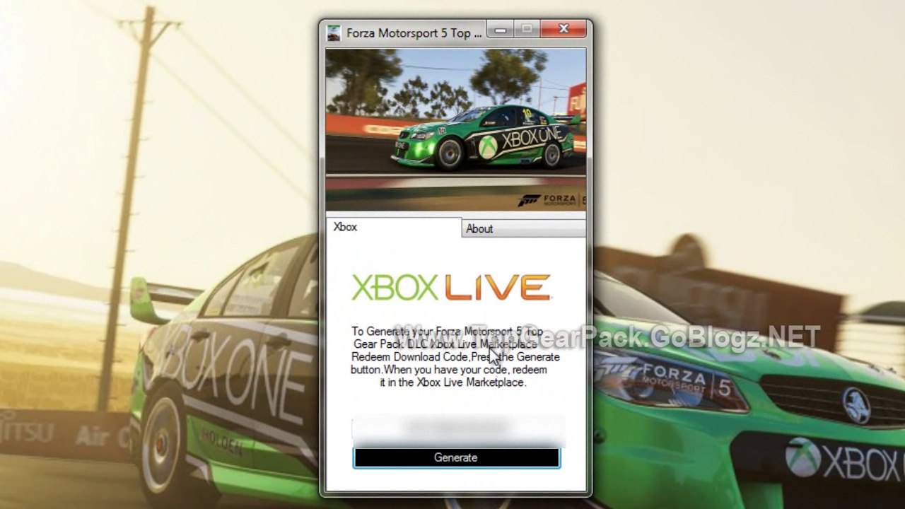 Get Forza Motorsport 5 Top Gear Pack DLC Code for FREE