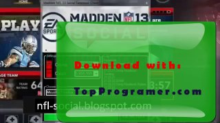 Madden NFL 13 Social Coins and Cash Hack Tool