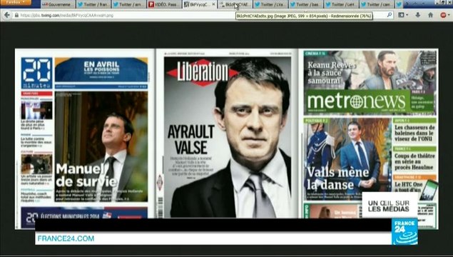 Un oeil sur les médias - Valls, entre partisans et détracteurs