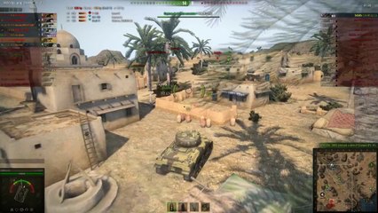 World of Tanks : Gameplay PzI - M4 - T46 avec Fanta