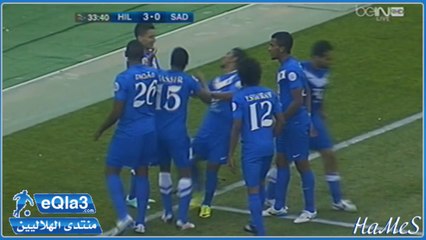 الهدف الثالث ناصر الشمراني - الهلال × السد