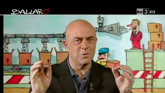 Crozza a Ballarò: L’ultima volta che a Roma hanno abolito il Senato sono arrivati i barbari.