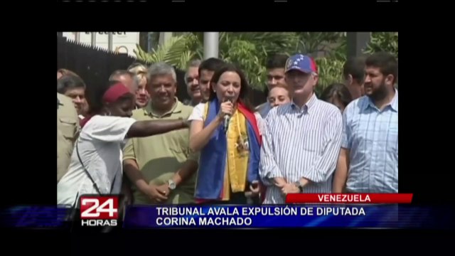 Venezuela: justicia ratificó destitución de opositora Corina Machado