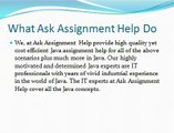 Java Assignment Help | Java Coursework Help | Java Homework Help | Java Online Exam Help
