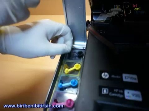 bitmeyen kartus biribenibitirsin hp6500a hava yapan kartuşu doldurma videosu