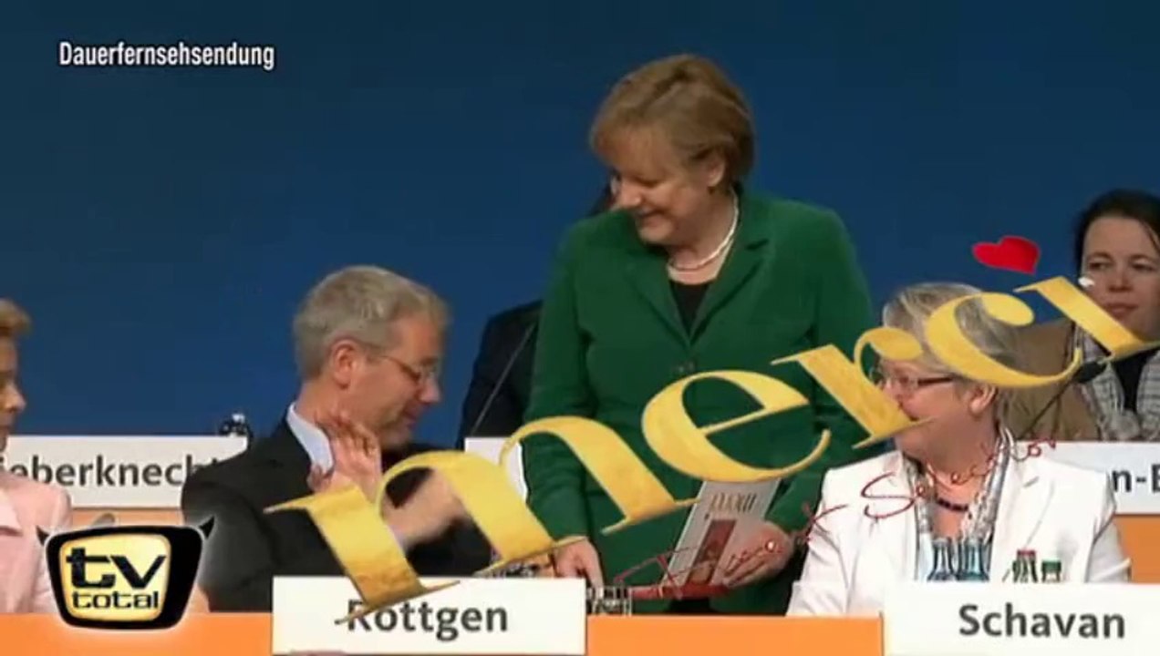 Angela Merkel - Merci-Werbung 2011