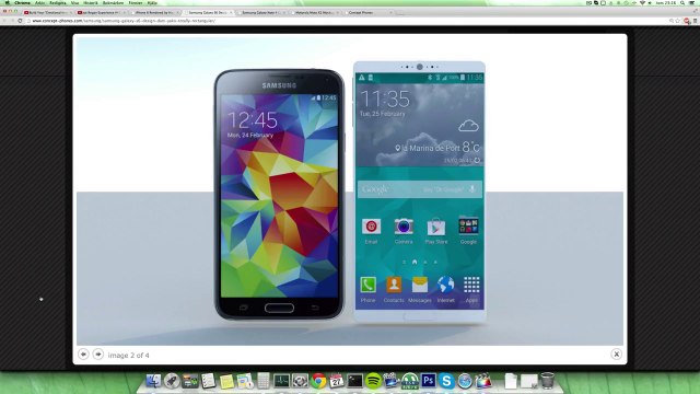 Samsung Galaxy S5 vs. Samsung Galaxy S6 Amazing 2015 Concept