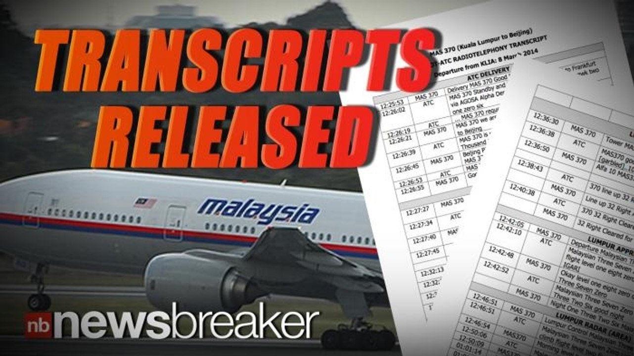 TRANSCRIPTS RELEASED: New Information From Cockpit Reveals No Additional Answers
